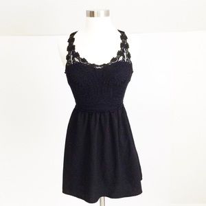 H&M Black Lace Dress